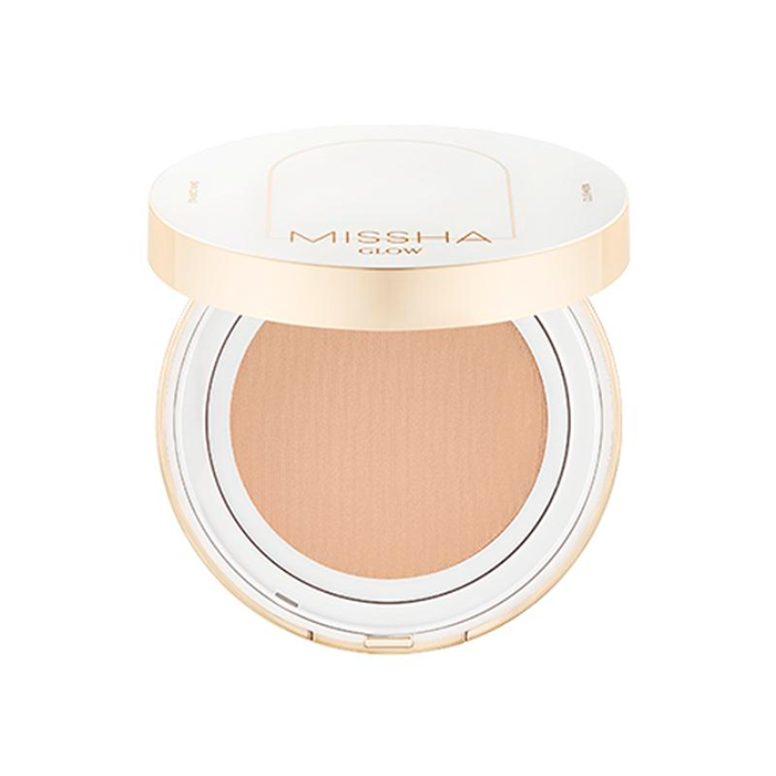 Missha Glow Cushion Light Sand №23 — зволожувальний кушон для обличчя, 13 г